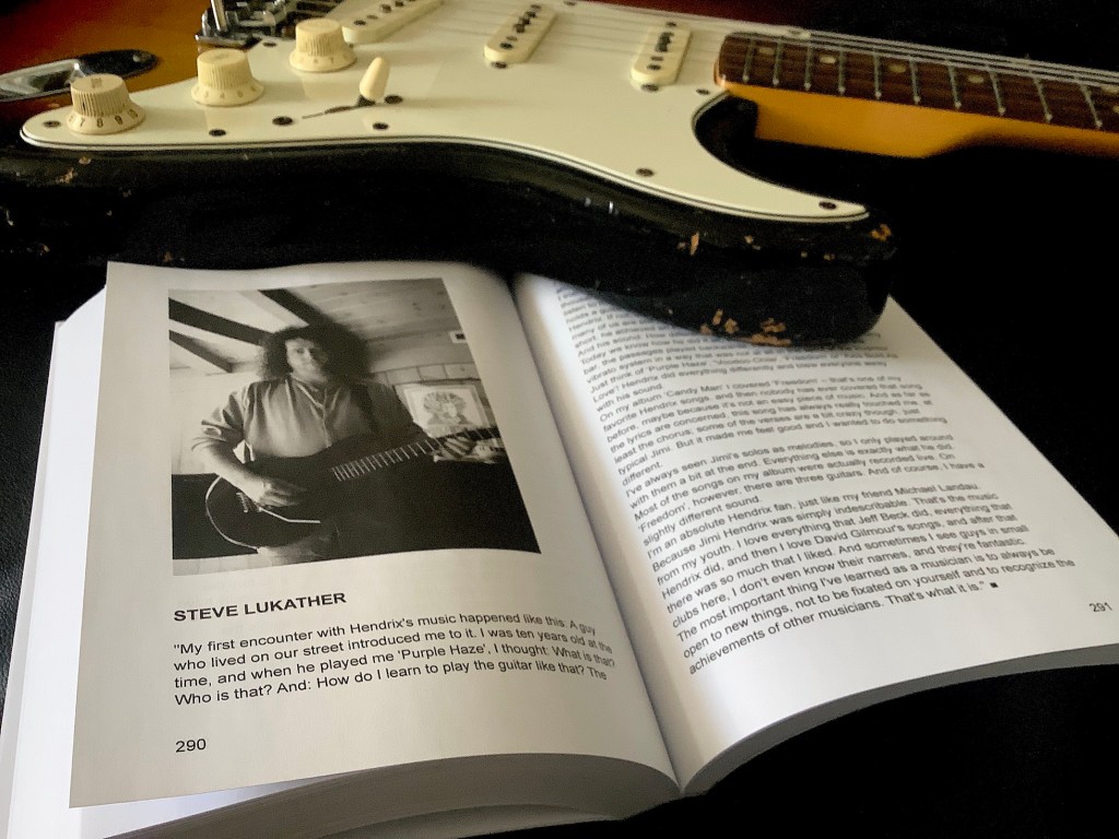 The new JIMI HENDRIX book MUSICIAN POPSTAR ICON by Lothar Trampert