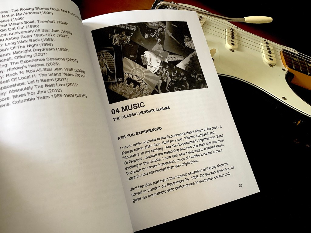 The new JIMI HENDRIX book MUSICIAN POPSTAR ICON by Lothar Trampert