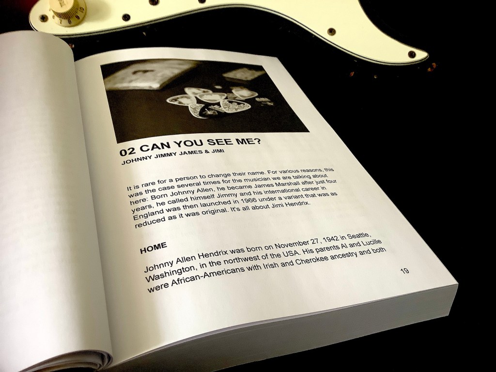 The new JIMI HENDRIX book MUSICIAN POPSTAR ICON by Lothar Trampert